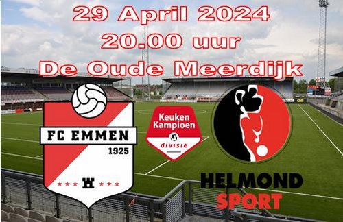 FC Emmen - Helmond Sport